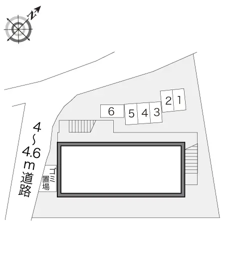 ★手数料０円★東久留米市浅間町　月極駐車場（LP）